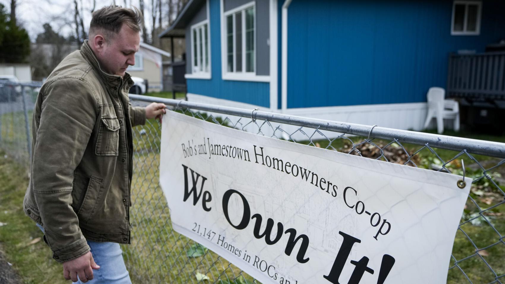 Mobile home park residents form co-ops to save their homes